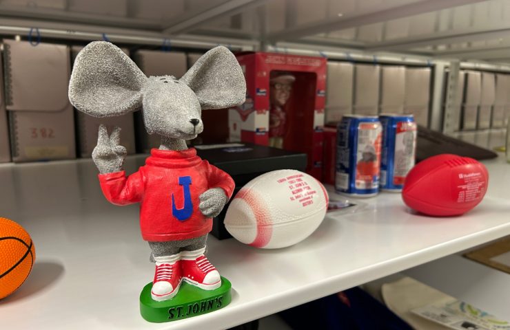 Exploring Br. Eric’s work behind the stacks